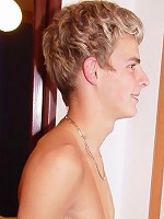 blonde Babyface Boy with sexy smile